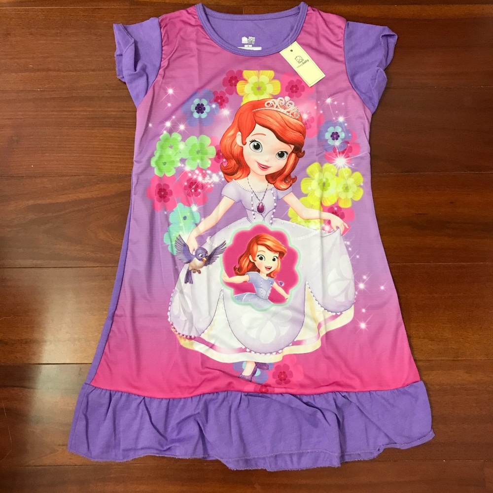 Princess Sophia Cute Nightgown Dress - Picture 3 of 6